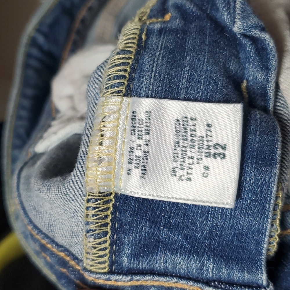 Guess Women's Straight Leg Jeans - Blue - Picture 6 of 6